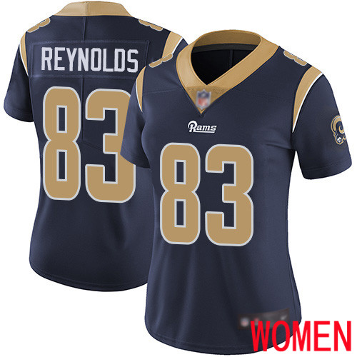 Los Angeles Rams Limited Navy Blue Women Josh Reynolds Home Jersey NFL Football #83 Vapor Untouchable
